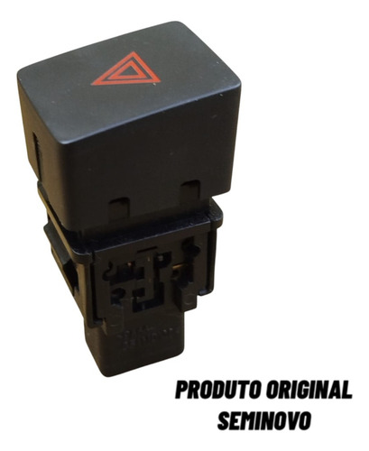 Botão Pisca Alerta Nissan March 2015 2016 2017 2018 2019 - Imagem 2