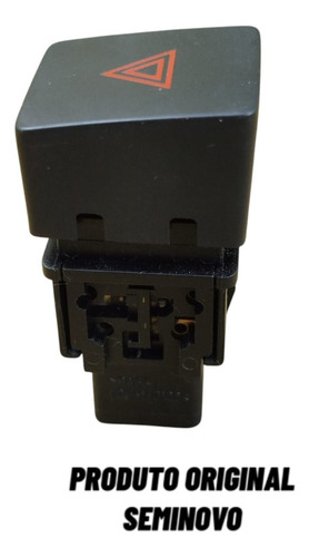 Botão Pisca Alerta Nissan March 2015 2016 2017 2018 2019 - Imagem 3