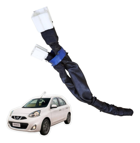 Plug Conector Interno Da Porta Dian Esq Nissan March 2017