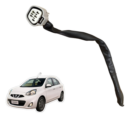 Plug Conector Do Motor Limpador Parabrisa Nissan March 2017