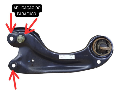 Parafuso Orig Braço Suspensão Traseira Honda Civic 2.0 2019 - Imagem 2