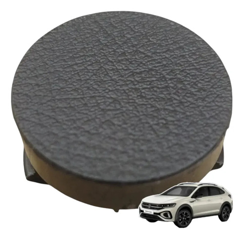 Tampa Lateral Acabamento Banco Dianteiro Esquerdo Nivus 2025 Preto