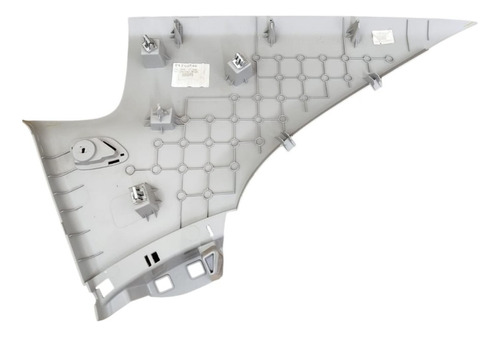 Moldura Interna Coluna Traseira Esquerda Gm Onix Plus 2023 Creme - Imagem 5