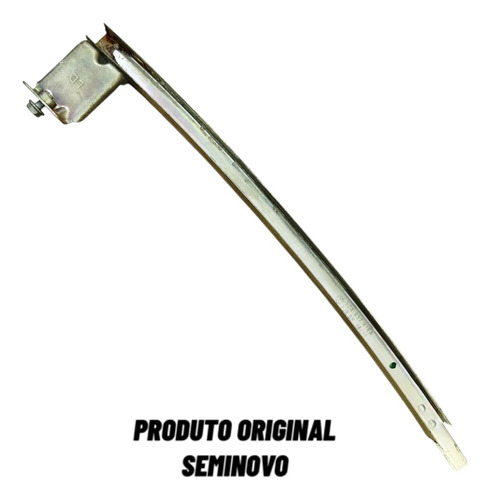 Suporte Guia Vidro Porta Diant Direita Vw Fox Spacefox G2 Prata - Imagem 2