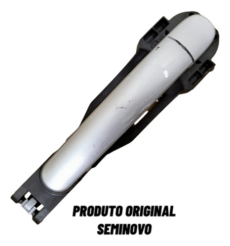 Maçaneta Externa Porta Traseira Esq Vw Spacecross 2014  Cinza Traseira - Imagem 2