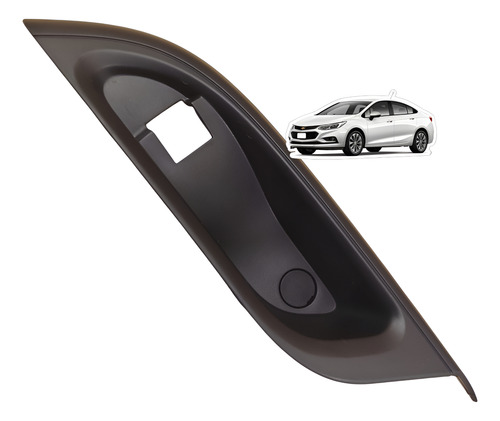 Moldura Do Botão Vidro Porta Traseira Esquerda Gm Cruze 2020