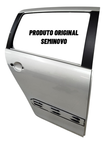 Porta Traseira Direita Spacefox Spacecross 2010 A 2017 Traseira Direito Prateado - Imagem 2