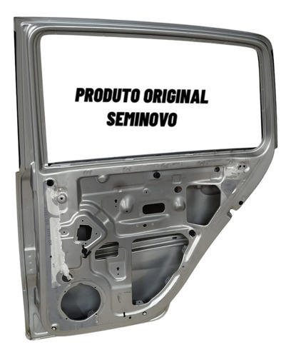 Porta Traseira Direita Spacefox Spacecross 2010 A 2017 Traseira Direito Prateado - Imagem 4