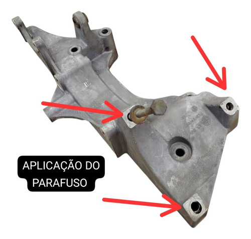 Parafuso Original Alternador Volkswagen Saveiro 2012 - Imagem 2