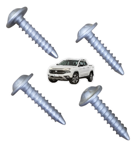 Parafusos Do Auto Falante De Porta Fiat Toro 2022 A 2024