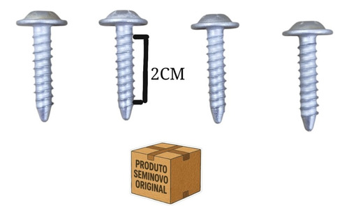 Parafusos Do Auto Falante De Porta Fiat Toro 2022 A 2024 - Imagem 3