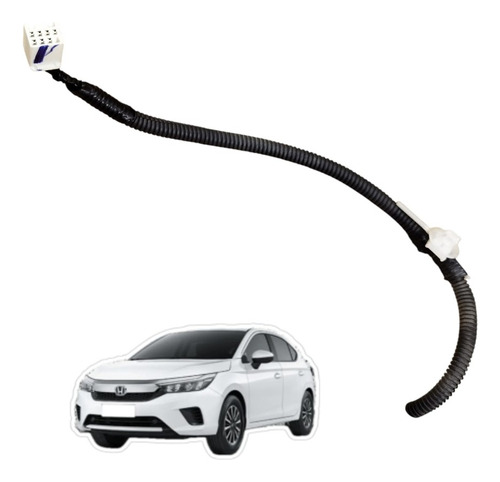 Plug Conector Chicote Porta Traseir Esquerda Honda City 2019