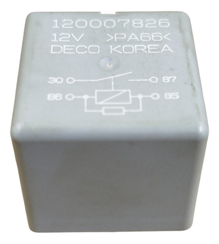 Relé Multiuso Cinza Deco Korea Chevrolet Gm Spin 2016 A 2019 - Imagem 3