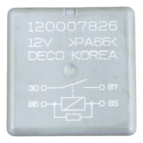 Relé Multiuso Cinza Deco Korea Chevrolet Gm Spin 2016 A 2019 - Imagem 4