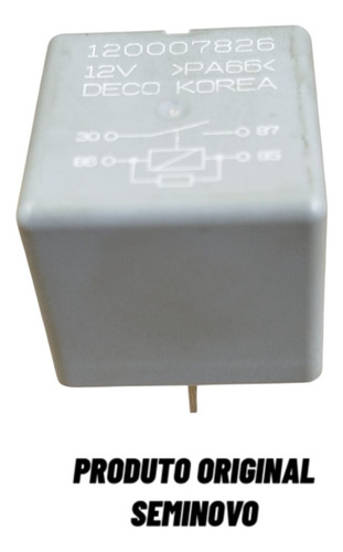 Relé Multiuso Cinza Deco Korea Chevrolet Gm Spin 2016 A 2019 - Imagem 5