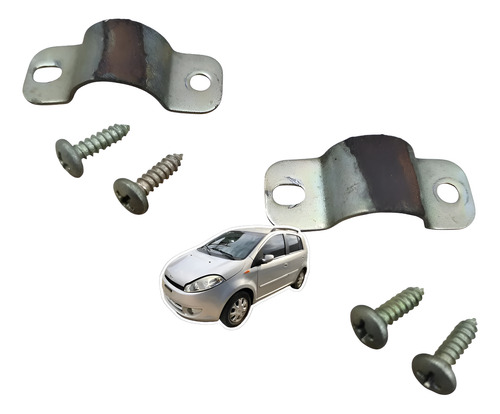 Suporte Radiador Ar Quente Caixa Evaporadora Chery Face 2012