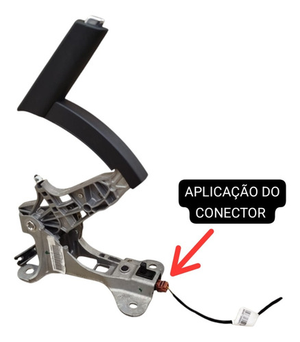 Conector Da Alavanca Do Freio De Mão Citroen C4 Cactus 2022 - Imagem 2