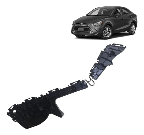 Guia Esquerda Para-choque Traseiro Yaris Sedan 2017 A 2021 - Imagem 1