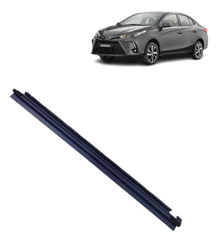 Pestana Interna Traseira Esquerda Toyota Yaris Sedan 2022 Preto