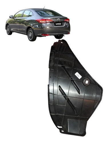 Parabarro Traseiro Esquerd Toyota Yaris Sedan Novo Original