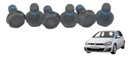 Kit 6 Parafusos Volante Motor Gol 1.6 1.8 2.0 81/ Golf 00/14