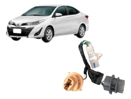 Circuito Lanterna Yaris Sedan Sem Led 2018 A 2022 Original Ambos Lados Branco