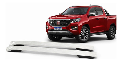 Rack De Teto Fiat Titano - Prata Cinza