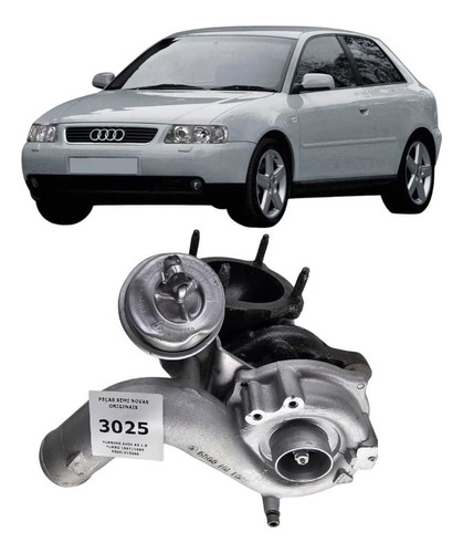 Turbina Audi A3 1.8 Turbo 1997 A 1999 - Imagem 1