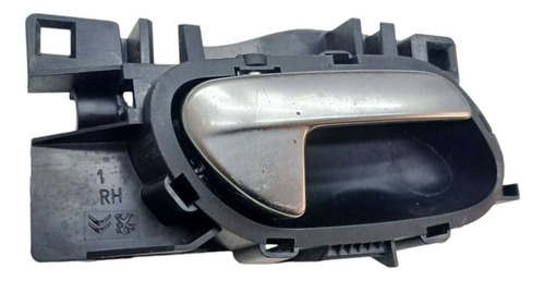 Puxador Interno Traseiro Direito Peugeot 208 2021 A 2024 Preto - Imagem 5