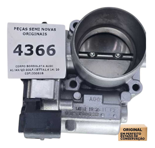 Corpo Borboleta Audi A1/a3/q3 Golf/jetta1.4 2014 A 2020 - Imagem 7