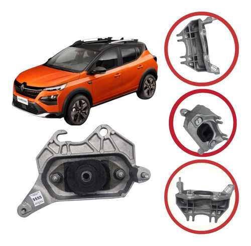 Coxim Câmbio Renault Kardian Tech 1.0 3cc Turbo 2025