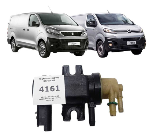 Válvula Solenoide De Pressão Do Filtro Jumpy / Expert 1.6