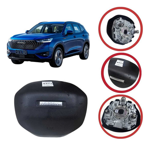 *bolsa Airbag Volante Gwm Haval H6 2023 A 2025 Original Preto