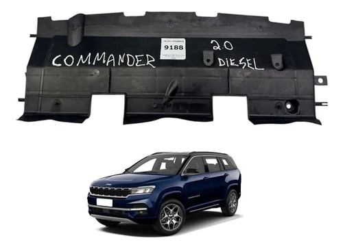 Defletor Superior Radiador Jeep Commander 2022 2.0 Diesel