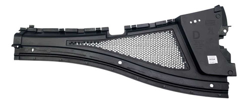 Grade Churrasqueira Parabrisa Esquerdo Citroen C3 2023 2025 Preto Fosco - Imagem 2