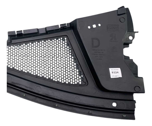 Grade Churrasqueira Parabrisa Esquerdo Citroen C3 2023 2025 Preto Fosco - Imagem 4