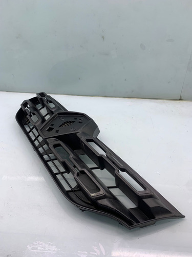 Grade Central Parachoque Renault Kwid 2017 2019 Preto Brilhante - Imagem 6