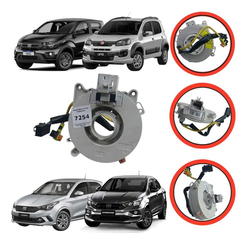 Cinta Air Bag Hard Disk Uno Mobi Argo Cronos 2017 2021 - Imagem 1