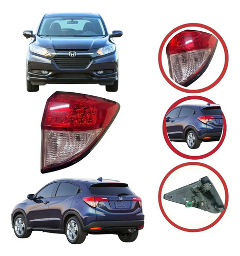 Lanterna Traseira Direita Honda Hrv 2015 A 2018 Original - Imagem 1