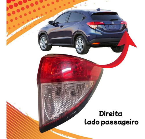 Lanterna Traseira Direita Honda Hrv 2015 A 2018 Original - Imagem 3