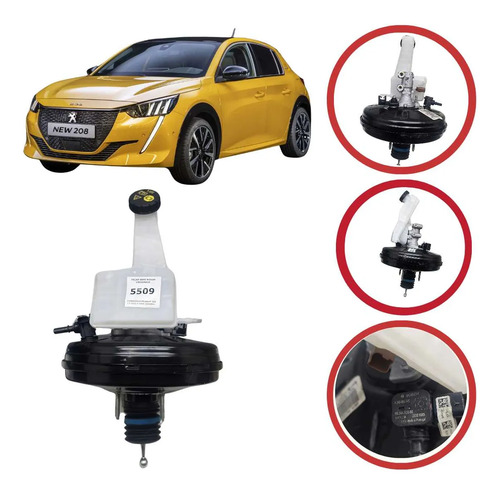 Hidrovácuo Servo Freio 208 Firefly 10 2022 A 2025 Original - Imagem 1