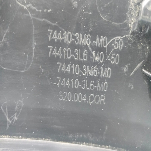 Alargador Traseiro Direito Honda Hr-v 2023 2025 Pra Pintura Preto - Imagem 5