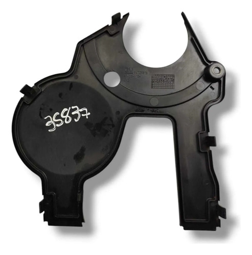 Capa Inferior Correia Dentada Chevrolet Prisma 1.4 2013 2019 Preto - Imagem 3