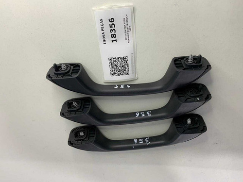 Kit Alça Pqp Teto Renault Duster Oroch 2017 Ppreto