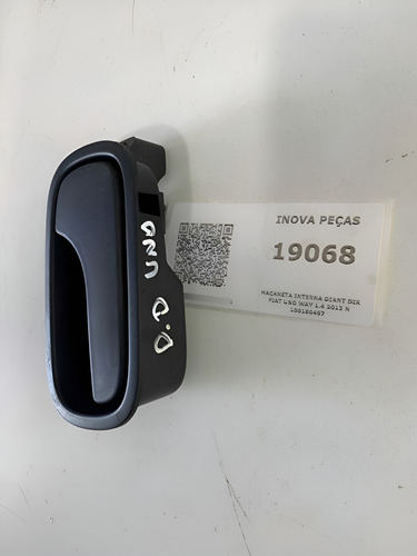 Maçaneta Interna Diant Dir Fiat Uno Way 1.4 2013 N 100180497 Prateado Dianteira/traseira