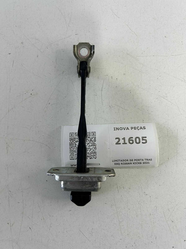 Limitador De Porta Tras Esq Nissan Kicks 2021 Traseira Esquerda Branco