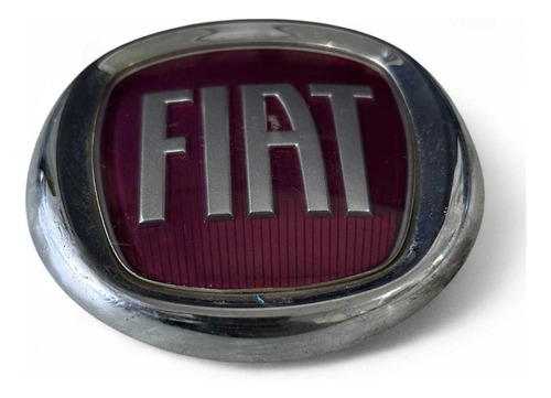 Emblema Mala Fiat Doblo Palio Siena Strada Toro Prata - Imagem 2
