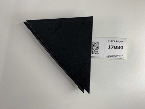 Moldura Externa Porta Traseira Esquerda Hb20 2017 838301s200
