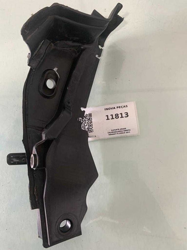 Suporte Grade Churrasqueira Direita Renault Fluence 2011 Preto