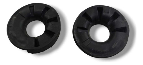 Par Calço Mola Traseira Renault Sandero 2017 2019 Preto - Imagem 2